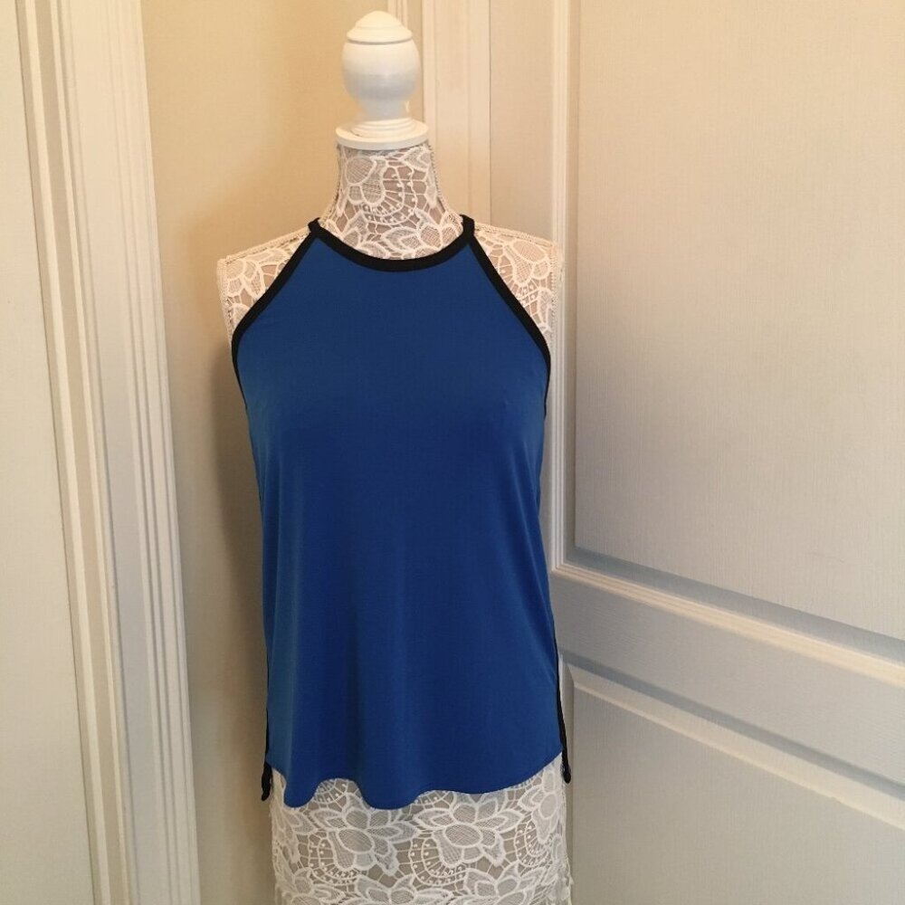 Cynthia Rowley Blue sleeveless tank top